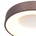 Steinhauer ceiling luminaire RINGLEDE LED round LED IP20, bronze, white dimmable