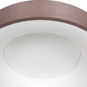 Steinhauer ceiling luminaire RINGLEDE LED round LED IP20, bronze, white dimmable