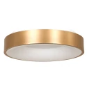 ceiling luminaire RINGLEDE - Ø 48CM large, round, direct / indirect IP20, gold dimmable