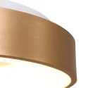 Steinhauer Luminaire de plafond RINGLEDE - Ø 48CM grand, rond, direct / indirect IP20, or gradable