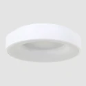 ceiling luminaire RINGLEDE - Ø 48CM large, round, direct / indirect IP20, black matt dimmable