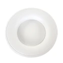 ceiling luminaire RINGLEDE - Ø 48CM large, round, direct / indirect IP20, black matt dimmable