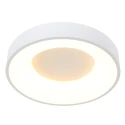 ceiling luminaire RINGLEDE - Ø 48CM large, round, direct / indirect IP20, black matt dimmable
