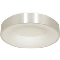 ceiling luminaire RINGLEDE - Ø 48CM large, round, direct / indirect IP20, silver brushed dimmable