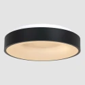 Steinhauer ceiling luminaire RINGLEDE - Ø 48CM large, round, direct / indirect IP20, black matt dimmable
