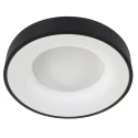 Steinhauer ceiling luminaire RINGLEDE - Ø 48CM large, round, direct / indirect IP20, black matt dimmable