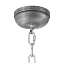 Mexlite Luminaire à suspension GAEVE grand, rond E27 IP20, noir mat gradable