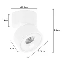 Mexlite ceiling luminaire FEZ IP20, dimmable