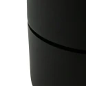 Mexlite ceiling luminaire FEZ 1 flame, round, swivelling, rotatable, set back IP20, black matt dimmable