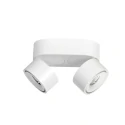 Mexlite Luminaire de plafond FEZ à 2 flammes IP20, blanche gradable