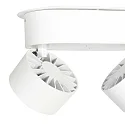 Mexlite ceiling luminaire FEZ BLACK IP20, dimmable