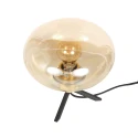 Steinhauer table lamp REFLEXION 1 flame E27 IP20, brass dimmable
