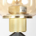 Steinhauer table lamp REFLEXION 1 flame E27 IP20, brass dimmable