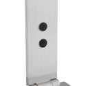 Steinhauer table lamp SERENADE rotatable, CCT Switch, tiltable, with touch dimmer IP20, steel brushed dimmable
