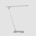 Steinhauer table lamp SERENADE rotatable, CCT Switch, tiltable, with touch dimmer IP20, steel brushed dimmable