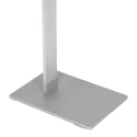 Steinhauer Lampadaire SERENADE CCT Switch, réglable, avec variateur tactile IP20, aluminium brossé gradable
