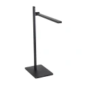 Mexlite Lampe de bureau STEKK inclinable, avec variateur tactile IP20, noir mat gradable