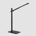 Mexlite Lampe de bureau STEKK inclinable, avec variateur tactile IP20, noir mat gradable