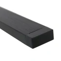 Mexlite Lampe de bureau STEKK inclinable, avec variateur tactile IP20, noir mat gradable