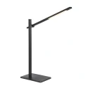 Mexlite Lampe de bureau STEKK inclinable, avec variateur tactile IP20, noir mat gradable