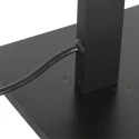 Mexlite Lampe de bureau STEKK inclinable, avec variateur tactile IP20, noir mat gradable
