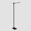 Mexlite Lampadaire STEKK inclinable, avec variateur tactile IP20, noir mat gradable