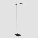 Mexlite Lampadaire STEKK inclinable, avec variateur tactile IP20, noir mat gradable