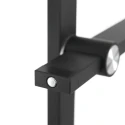 Mexlite Lampadaire STEKK inclinable, avec variateur tactile IP20, noir mat gradable