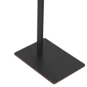 Mexlite Lampadaire STEKK inclinable, avec variateur tactile IP20, noir mat gradable