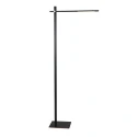 Mexlite Lampadaire STEKK inclinable, avec variateur tactile IP20, noir mat gradable