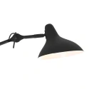 anne light & home Luminaire mural KASKET avec interrupteur, avec bras articulé, avec prise de courant E27 IP20, noir mat 