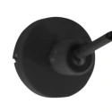 anne light & home Luminaire mural KASKET avec interrupteur, avec bras articulé, avec prise de courant E27 IP20, noir mat 