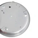 Steinhauer pendant luminaire RINGLEDE - Ø 48CM large, round, direct / indirect IP20, silver brushed dimmable