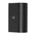 Steinhauer Steinhauer Outdoor wall luminaire, LED, 2 flames, 4W, 2700K, IP44, black