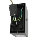 Steinhauer Steinhauer Outdoor wall luminaire, LED, 2 flames, 4W, 2700K, IP44, black