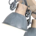 Mexlite Spot GEARWOOD, 4 flames, anthracite