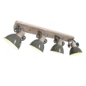 Mexlite Mexlite Spot GEARWOOD, 4 flames, green