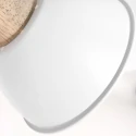 Mexlite Luminaire de plafond GEARWOOD 3 flammes, rond, réglable E27 IP20, bois, antique gradable