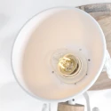 Mexlite Luminaire de plafond GEARWOOD 3 flammes, rond, réglable E27 IP20, bois, antique gradable