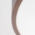 Steinhauer ceiling luminaire RINGLEDE 1 flame IP20, bronze dimmable