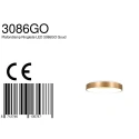 ceiling luminaire RINGLEDE - Ø 30CM small, round, direct / indirect IP20, black matt dimmable