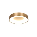 ceiling luminaire RINGLEDE - Ø 30CM small, round, direct / indirect IP20, black matt dimmable