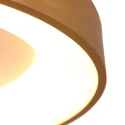 ceiling luminaire RINGLEDE - Ø 30CM small, round, direct / indirect IP20, black matt dimmable