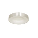 ceiling luminaire RINGLEDE - Ø 30CM small, round, direct / indirect IP20, silver brushed dimmable