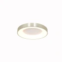 Steinhauer ceiling luminaire RINGLEDE - Ø 30CM small, round, direct / indirect IP20, silver brushed dimmable