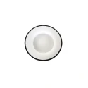 Steinhauer Luminaire de plafond RINGLEDE - Ø 30CM petit, rond, direct / indirect IP20, noir mat gradable