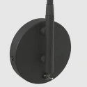 Luminaire mural NATASJA avec interrupteur, avec bras flexible GU10 IP20, acier brossé gradable