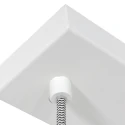 Mexlite pendant luminaire BJORR 3 flames E27 IP20, white matt dimmable