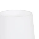 Steinhauer Lampe de table ANCILLA à 1 flamme, petit E27 IP20, crème 