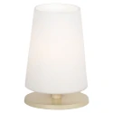 Steinhauer Lampe de table ANCILLA à 1 flamme, petit E27 IP20, crème 